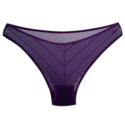 ست شورت و سوتین زنانه میسا مدل فنردار گیپوری کد 4717-6035 رنگ بنفش