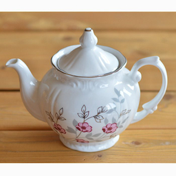 قوری چهار ترک چینی زرین مدل پامچال کد 001