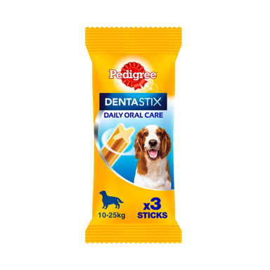 تشویقی سگ پدیگری مدل Dentastix بسته 3تایی