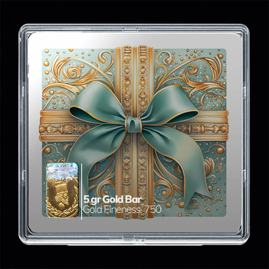 شمش طلا 18 عیار مدوپد مدل SG10639