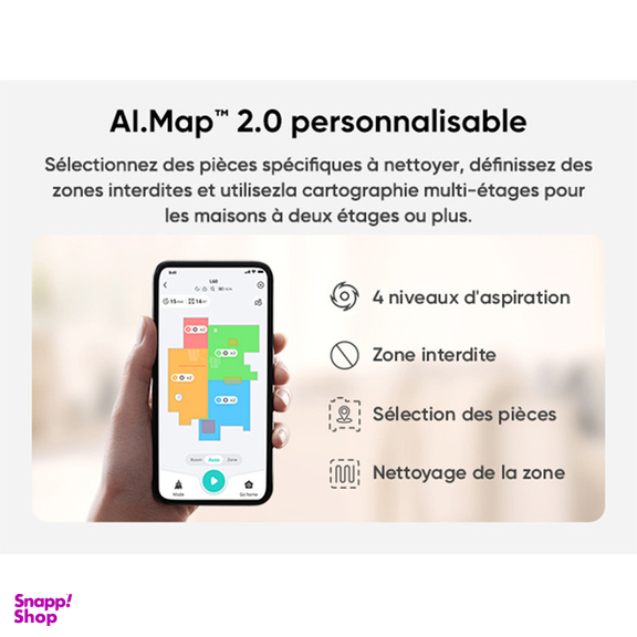 جارو رباتیک یوفی مدل L60 Hybrid SES