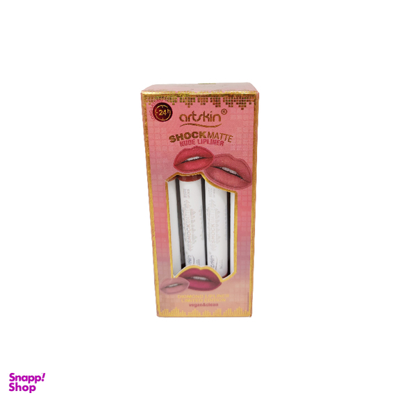 رژ لب مدادی آرت اسکین مدل Dexter مجموعه 12 عددی