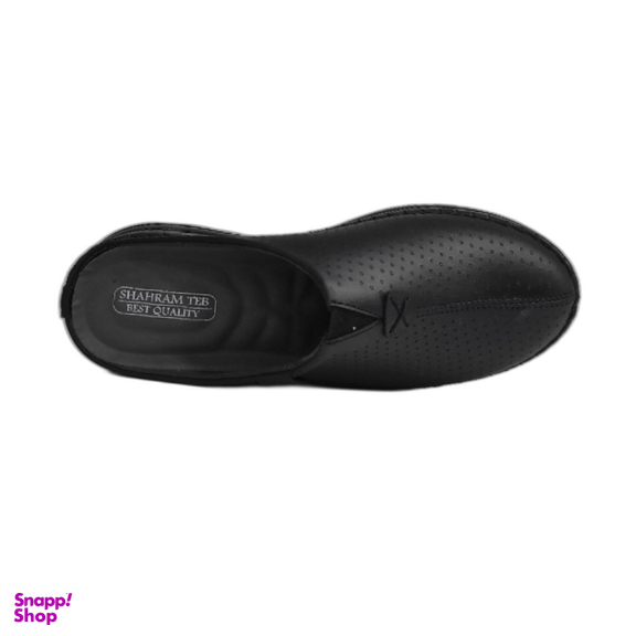 دمپایی طبی زنانه جلو بسته شهرام طب کد 3033 رنگ مشکی