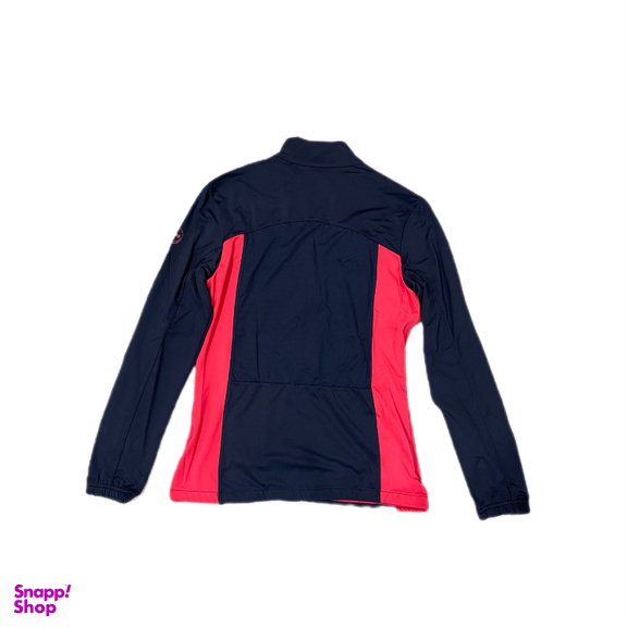 سویشرت ورزشی زنانه مدل ارتجاعی رنگ‌ سرمه ای صورتی