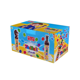 دراژه شکلاتی فان بال شطرنجی شیرین عسل وزن 40 گرم بسته 32 عددی