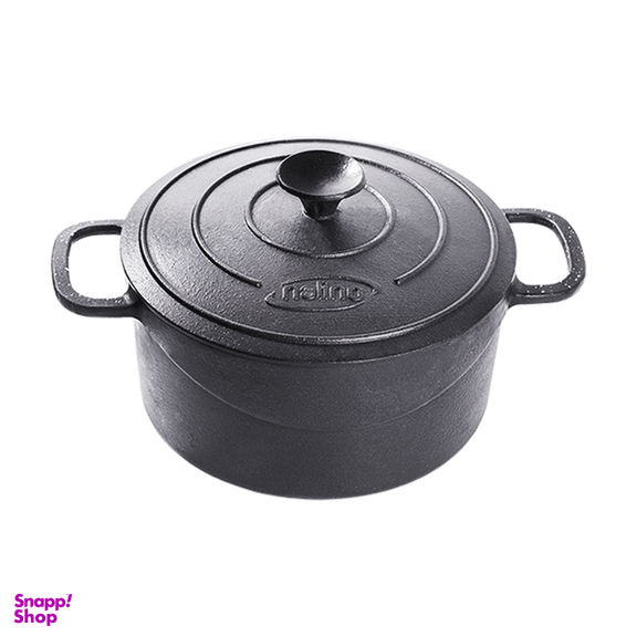 سرویس پخت و پز 10 پارچه چدن نالینو مدل Bona همراه با جعبه چوبی