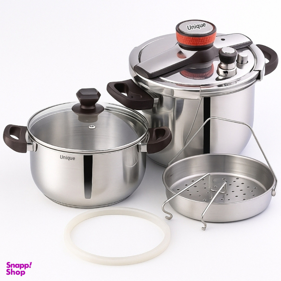 زودپز دوقلو یونیک کد RAGA _5_7 گنجایش 5 و 7 لیتر