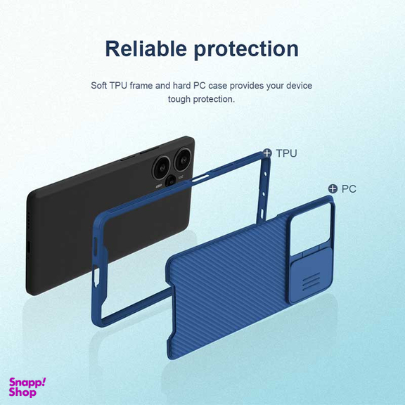 کاور نیلکین مدل CamShield Pro مناسب برای گوشی موبایل شیائومی Redmi Note 12 Turbo / Poco F5
