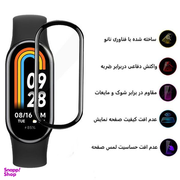 محافظ صفحه نمایش اپیکوی مدل Cactus مناسب برای ساعت هوشمند شیائومی Mi Band 8