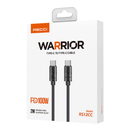 کابل تبدیل USB-C به USB-C رسی مدل RS12CC طول 2 متر