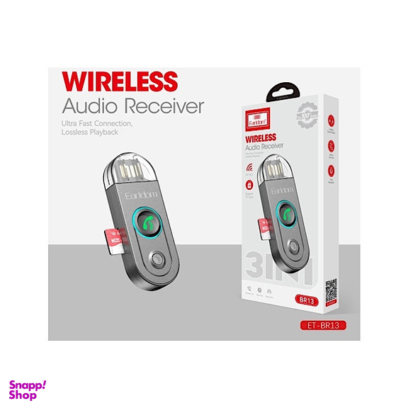 دانگل بلوتوث USB ارلدام مدل 3IN1 BR13