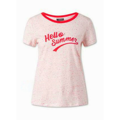 تیشرت زنانه سی اند ای کد 100 رنگ صورتی