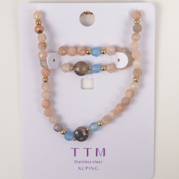 نیم ست زیور زنانه ژوپینگ کد 1172072937