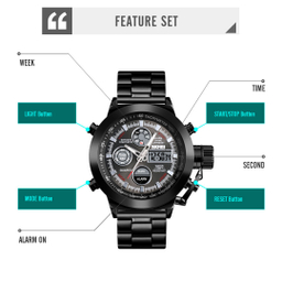 ساعت مچی عقربه ای مردانه اسکمی مدل 1515