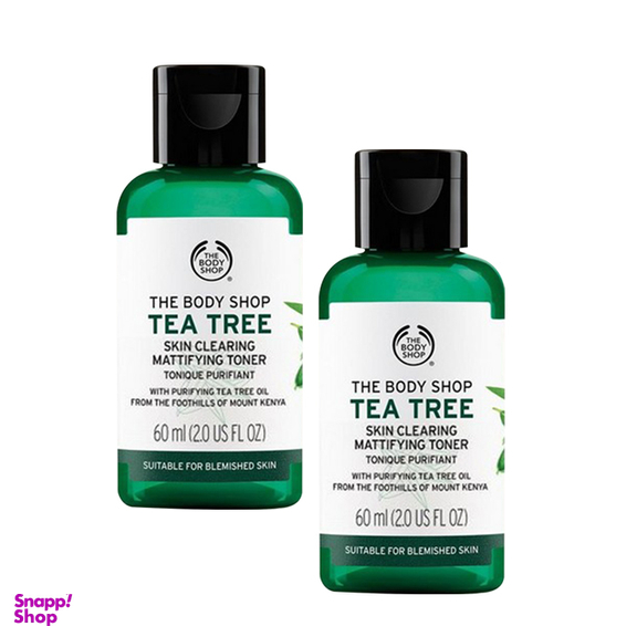 تونر بادی شاپ مدل Tea Tree حجم 60 میلی لیتر