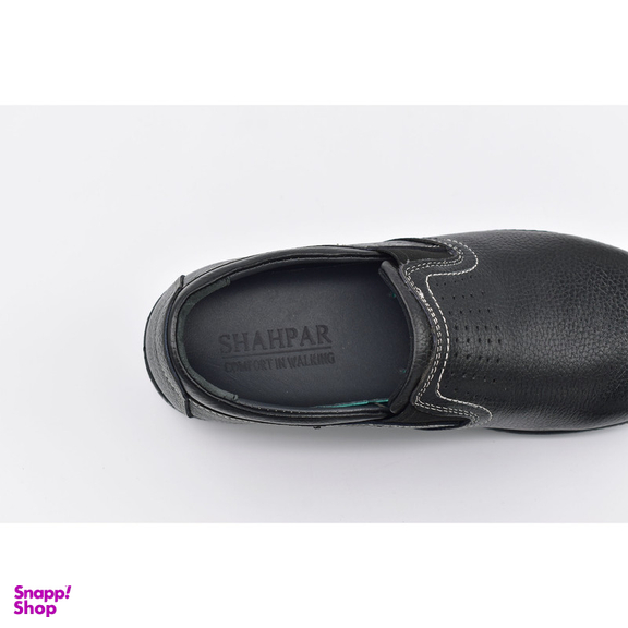 کفش طبی مردانه شهپر مدل TB-1305 کد SH2098 رنگ مشکی