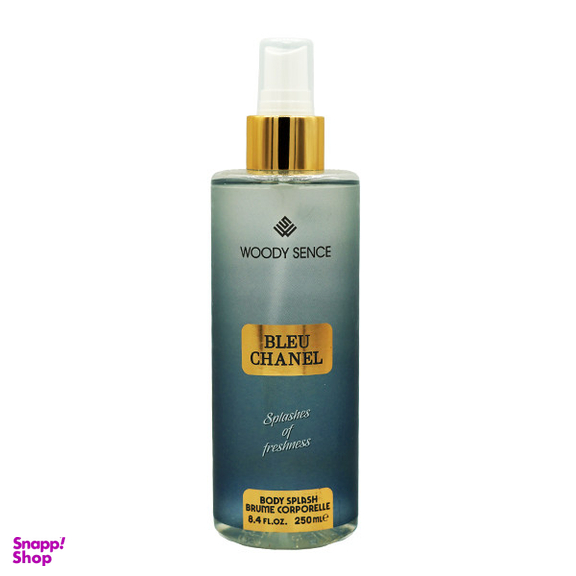 بادی اسپلش مردانه وودی سنس مدل BLEU CHANEL حجم 250 میلی لیتر