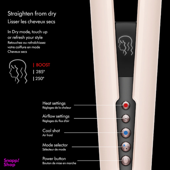 حالت دهنده مو دایسون مدل Airstrait HT01 Limited edition