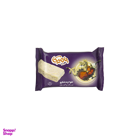 حلوا ارده شکری بامیکا وزن 50 گرم