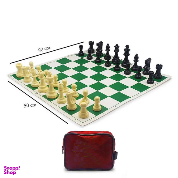 شطرنج فدراسیونی مدل کیان به همراه کیف حمل