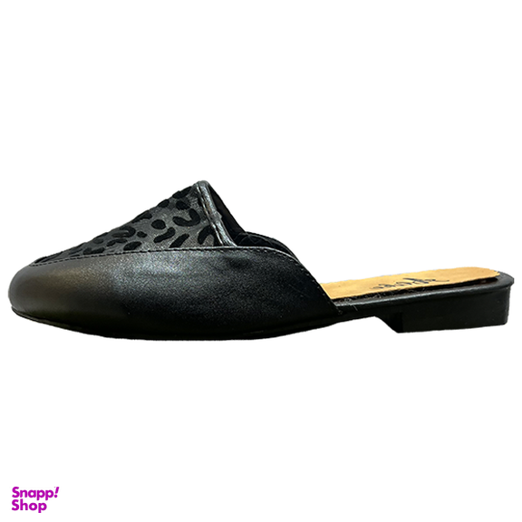 صندل زنانه مدل پلنگی کد 1231 رنگ مشکی