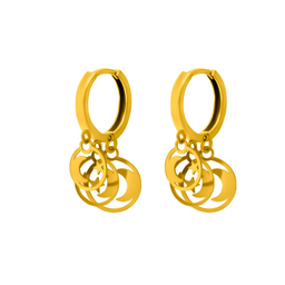 گوشواره طلا 18 عیار زنانه اقلیمه کد ET1677