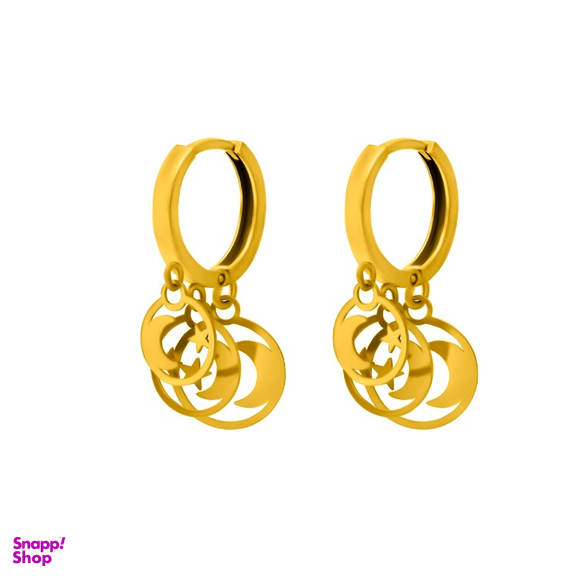 گوشواره طلا 18 عیار زنانه اقلیمه کد ET1677