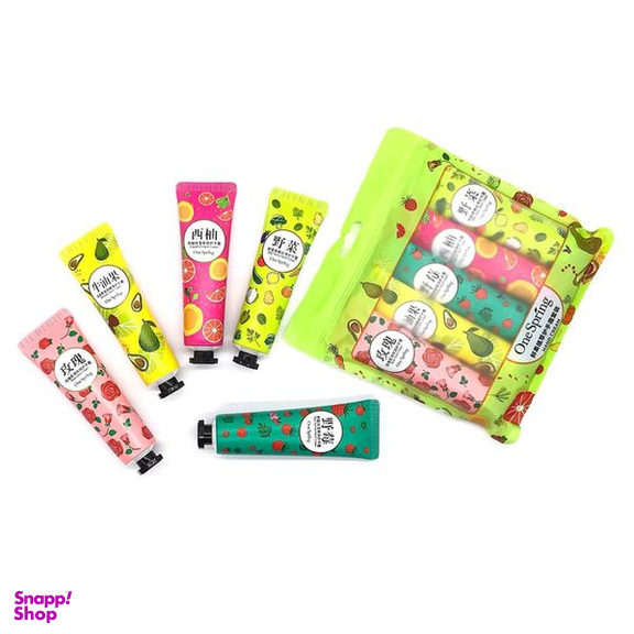 کرم مرطوب کننده وان سپرینگ مدل میوه ای حجم 30 میلی لیتر بسته 5 عددی