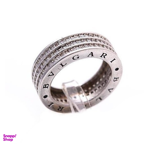 انگشتر نقره مردانه گیرا مدل G0203-BVLGARI