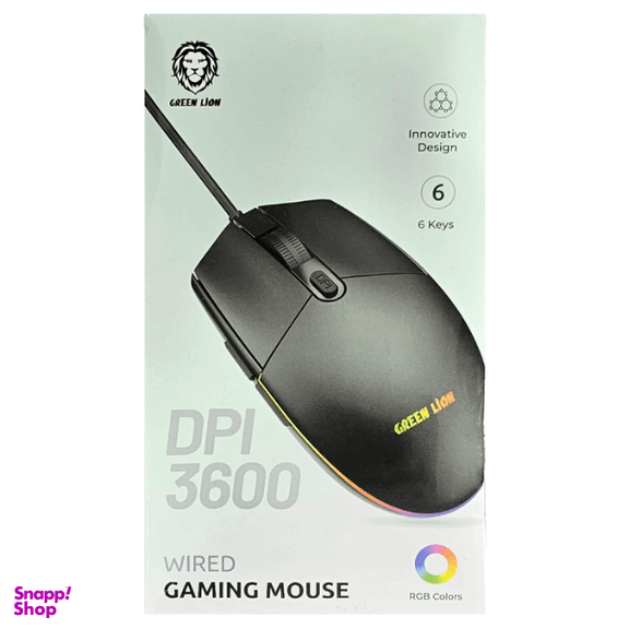 ماوس باسیم گرین لاین مدل Wired Gaming Mouse