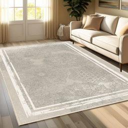 فرش ماشینی چاپی بدون تار و پود اورکوم مدل تارا کد OR.1111.01