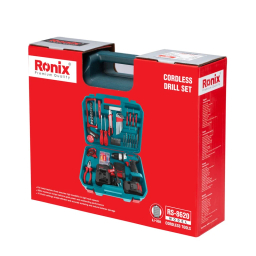 ست دریل چکشی رونیکس مدل RS-8620 مجموعه 53 عددی