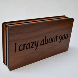 جعبه هدیه مدل I CRAZY ABOUT YOU