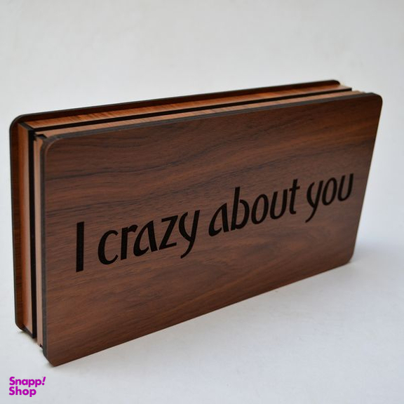 جعبه هدیه مدل I CRAZY ABOUT YOU