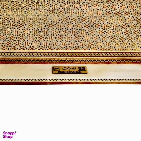 جعبه جواهرات خاتم کاری خادم ملت کد 1084