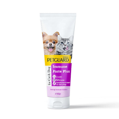 خمیر تقویت دستگاه ایمنی سگ و گربه پت‌گارد Immune Paste Plus وزن 100 گرم