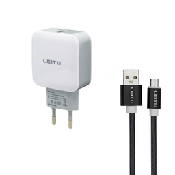 شارژر دیواری 18 وات لیتو مدل LH-15 به همراه کابل MicroUSB