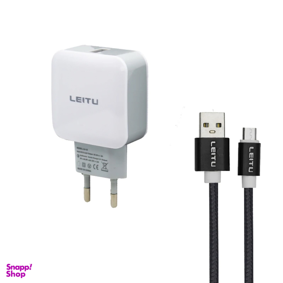 شارژر دیواری 18 وات لیتو مدل LH-15 به همراه کابل MicroUSB