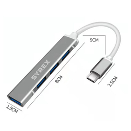 هاب 4 پورت USB سایرکس مدل SX-CU9003
