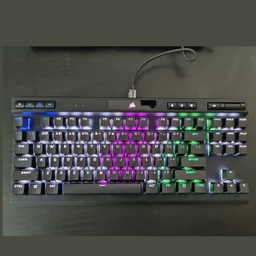 کیبورد مخصوص بازی کورسیر مدل K70 RGB TKL CHERRY MX Red
