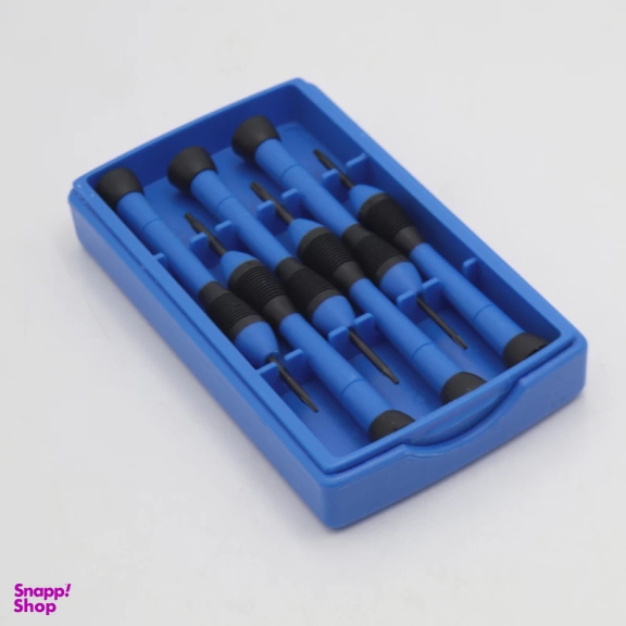 پیچ گوشتی موبایلی سامکو مدل ستاره ای کد YP-SHS-15S006MH مجموعه 6 عددی