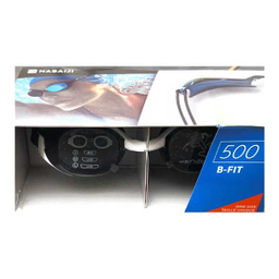 عینک شنا نابایجی مدل B-FIT 500 SMOKED