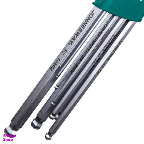 آچار آلن جانزوی مدل H06SA109S مجموعه 9 عددی