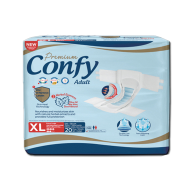 پوشینه کانفی سایز XL بسته 20 عددی