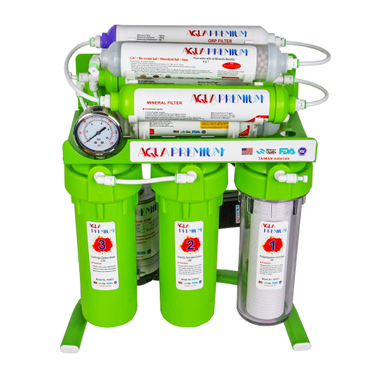 دستگاه تصفیه آب خانگی آکواپرمیوم مدل A9POAB12-GR-TP
