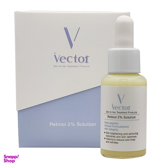 سرم ضد چروک وکتور مدل retinol حجم 30 میلی لیتر