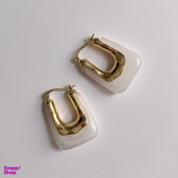 گوشواره زنانه مدل سنگی کد 01