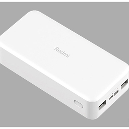 پاوربانک شیائومی مدل Redmi PB200LZM ظرفیت 20000 میلی آمپرساعت به همراه شارژر دیواری سامسونگ و کابل تبدیل