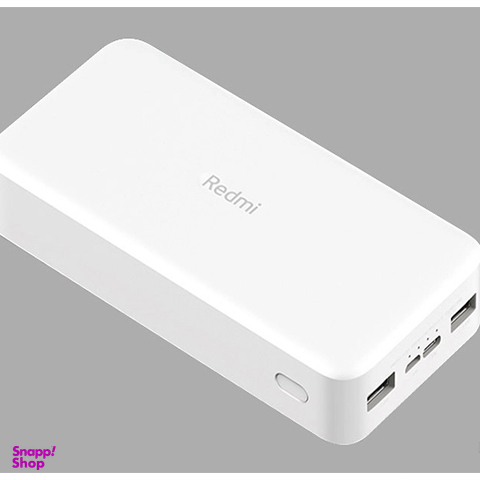 پاوربانک شیائومی مدل Redmi PB200LZM ظرفیت 20000 میلی آمپرساعت به همراه شارژر دیواری سامسونگ و کابل تبدیل