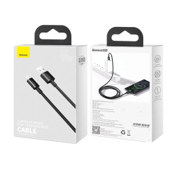 کابل دیتا 66 وات بیسوس Type-C مدل CATYS-01 طول 1 متر